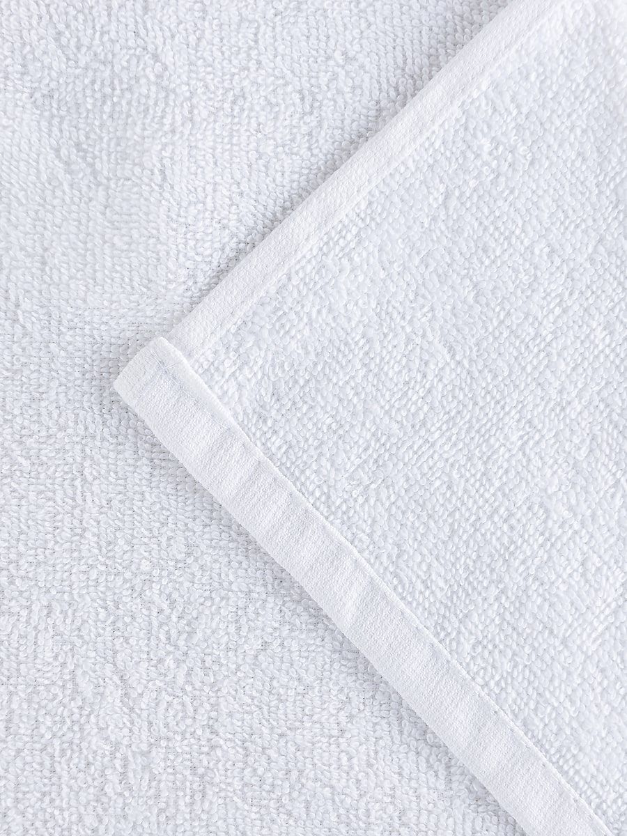 снимок Набор махровых салфеток 10 шт ( 30*30 ) белый от магазина BIO-TEXTILES ОПТ