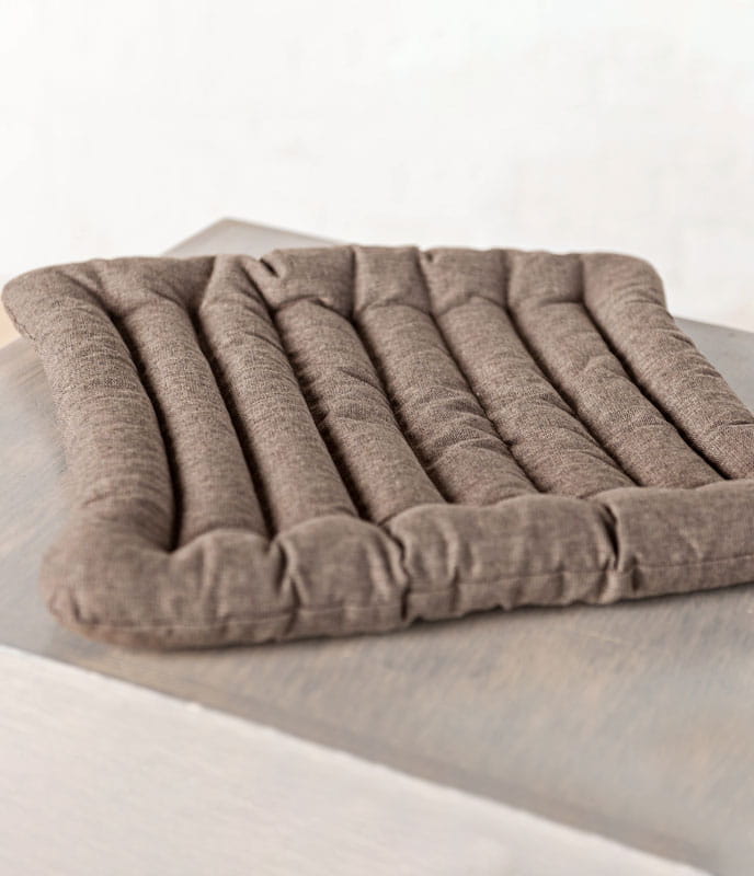 снимок Подушка для йоги ЭКО коричневый от магазина BIO-TEXTILES ОПТ