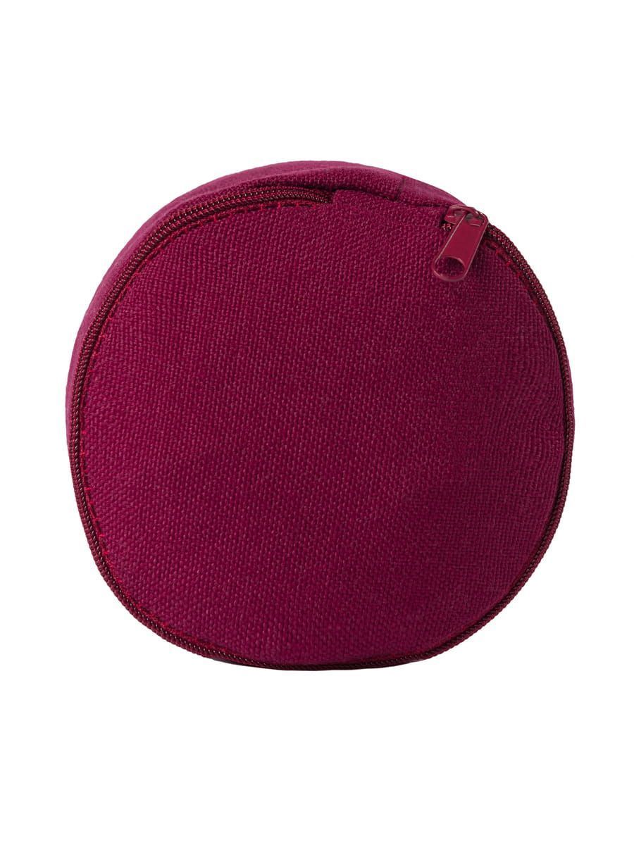 снимок Валик для йоги "РЕЛАКС" 10*40 (бордо) от магазина BIO-TEXTILES ОПТ