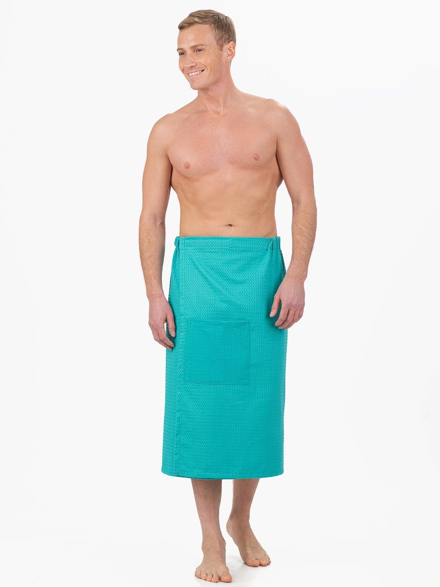 снимок Килт вафельный изумруд от магазина BIO-TEXTILES ОПТ