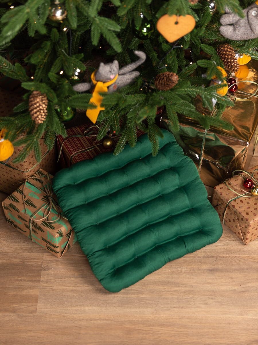 снимок Био-подушка на стул зеленая от магазина BIO-TEXTILES ОПТ
