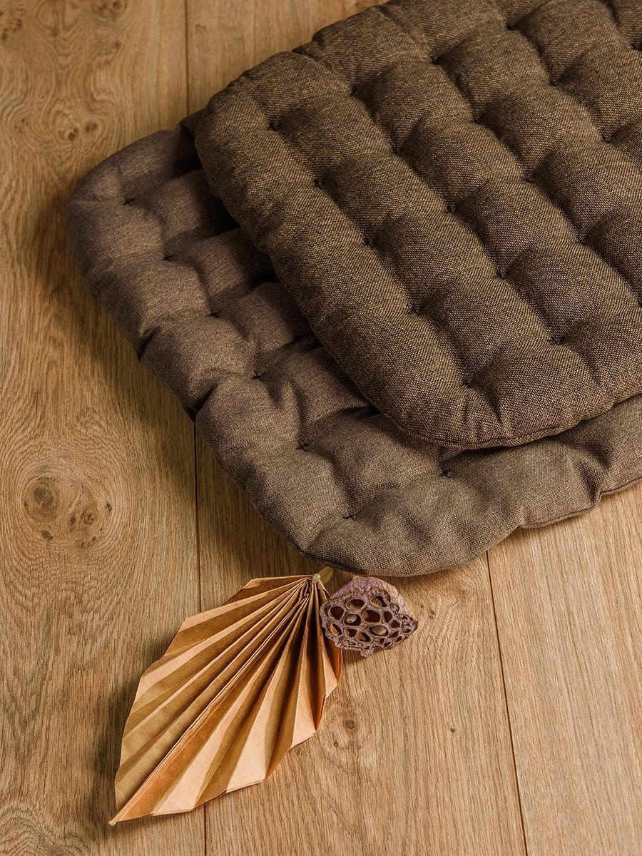 снимок Набор подушек для йоги "БИО" коричневый от магазина BIO-TEXTILES ОПТ