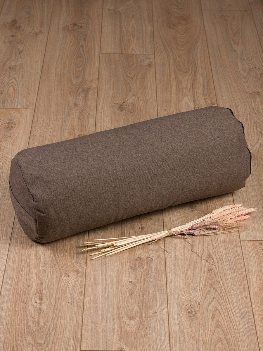 снимок Болстер валик коричневый от магазина BIO-TEXTILES ОПТ