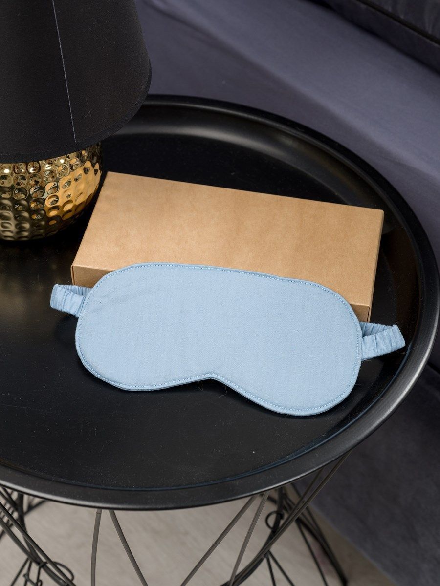 снимок Маска для лица PandaHug Blackout голубая от магазина BIO-TEXTILES ОПТ