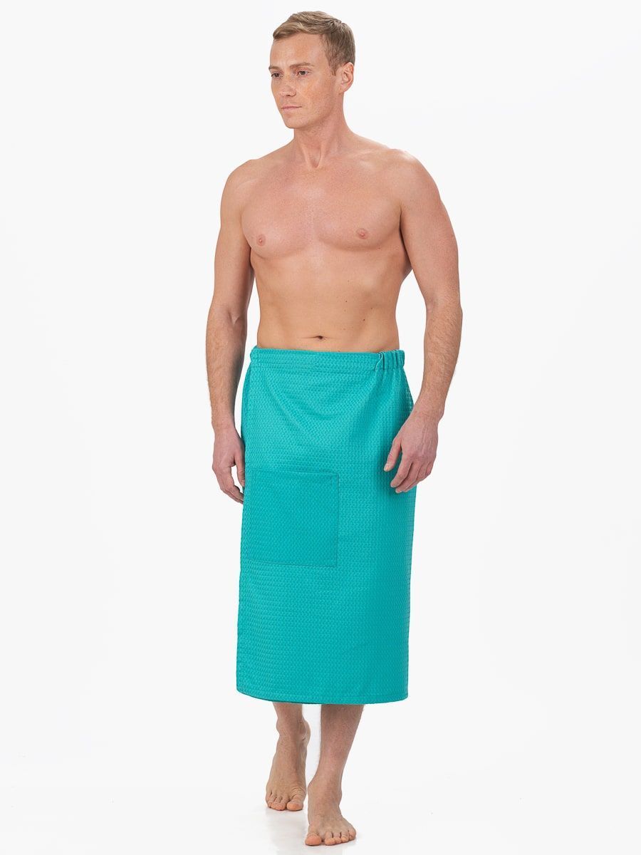 снимок Килт вафельный изумруд от магазина BIO-TEXTILES ОПТ