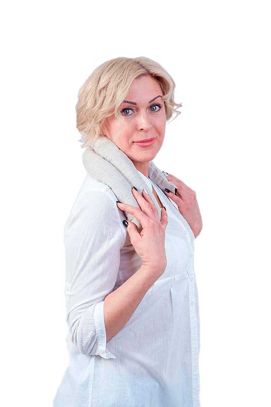 снимок Воротник "Уют-2" лён от магазина BIO-TEXTILES ОПТ